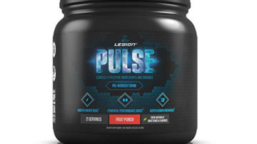 Legion Pulse Pre Workout Supplement All Natural Nitric Oxide Preworkout Drink review
